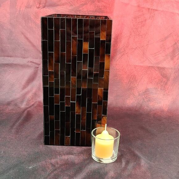 🩵PartyLite Global Ambiance Square Hurricane Candle Holder - Picture 6 of 13